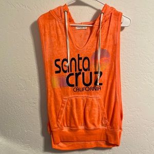 Sleeveless Santa Cruz Hoodie